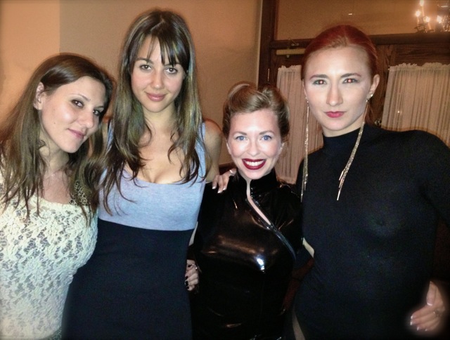 Fetishcon 2013, Mistress T with Ceara Lynch, Meggerz & Amadahy.