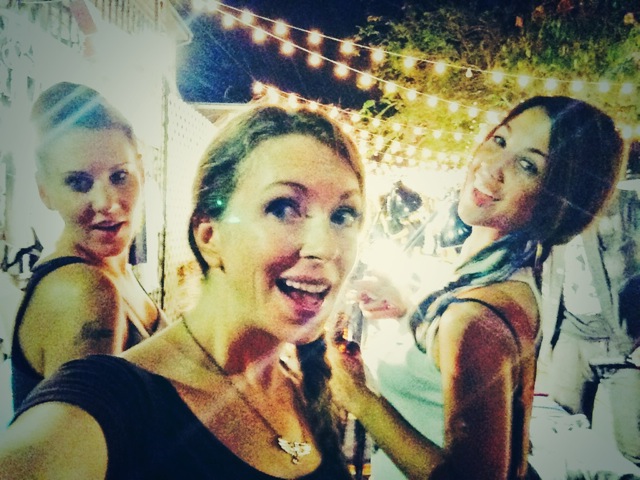 Meg, Ceara & I at the Sunday night market on Frenchman St. in New Orleans.