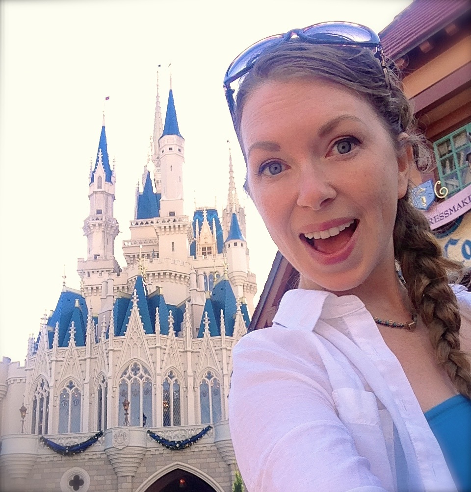 Cinderella's castle at Disney in Orlando