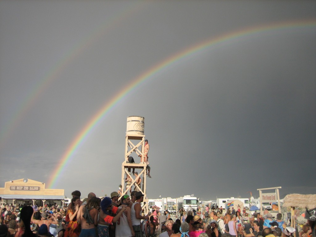 That's how good that makes me feel..."double fucking rainbow at Burning Man" good. That's SUPER good.