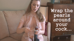 Pearl Necklace Jerk Off